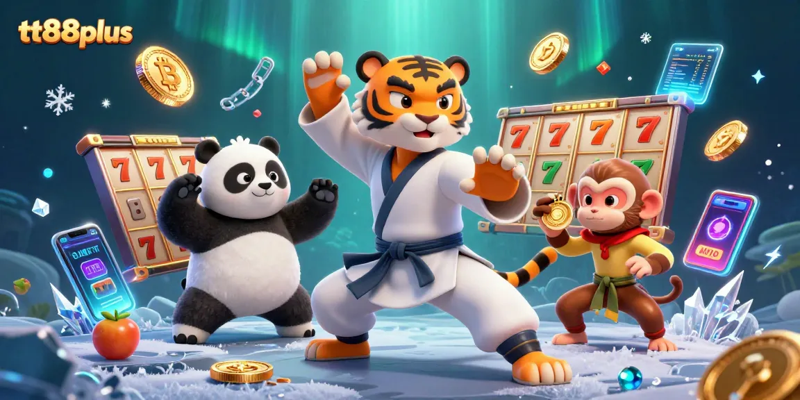 Engage with tt88plus slots featuring dynamic 3D characters and vibrant casino elements.