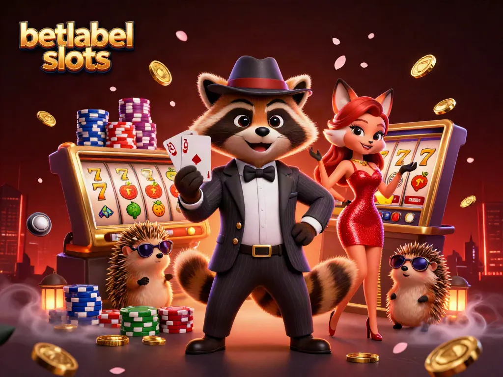 Spin and win with betlabel slots, showcasing vibrant characters and dynamic casino elements.