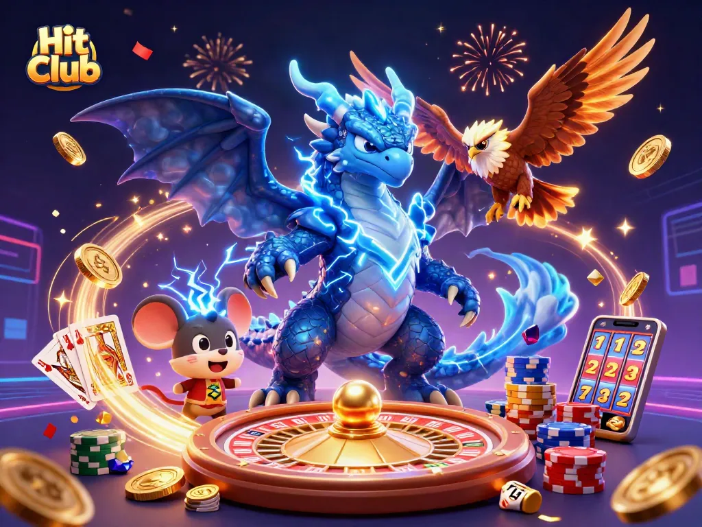 Experience winning moments at Hit Club with thrilling casino games and vibrant graphics.