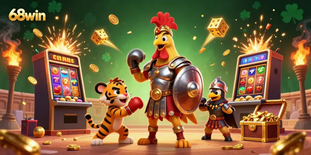 Engage in thrilling gameplay with 68win's exciting casino experience featuring grand visuals.