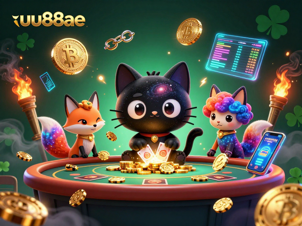 Experience thrilling gameplay at uu88ae with interactive casino elements and vibrant characters.
