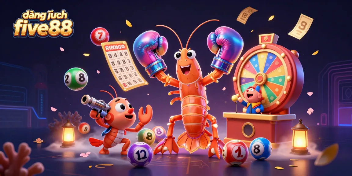 Engage in exhilarating jeux with the vibrant, cartoonish characters from đăng nhập five88 and the dynamic gambling elements!